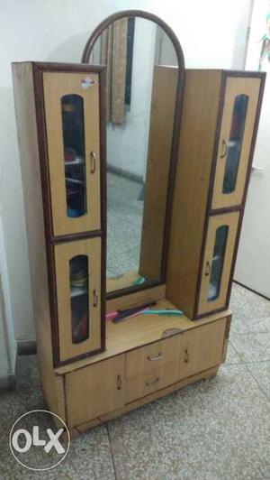Wooden Dressing Table with large mirror