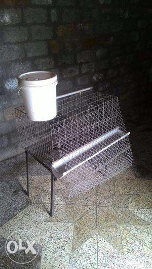 2 Hen cage for sale.Price is negotiable