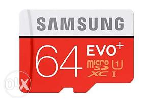 64 EVO Samsung Micro Sd Xc Card