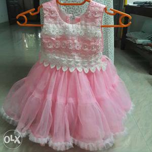 Birthday gown 1years old single use