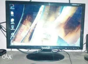 Black Flat Screen Beetel Tv