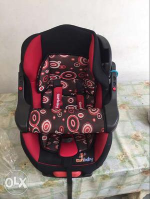 Branded baby car seat as good as new