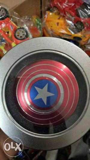 Captain America Shield mercedes and fideget spinner In Case