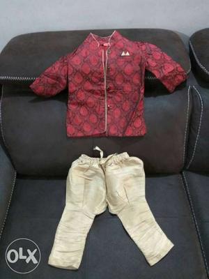 Indo western dress for 2-3 years boys. my kid has