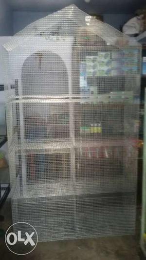 Largest size steel cages also selling