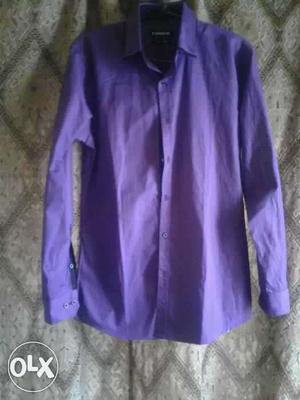 Male's Purple Dress Shirt