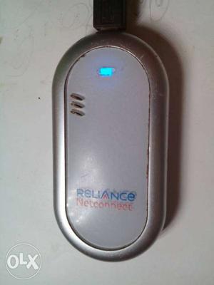 (NET CONNECT)Oblong Grey And White Reliance Device