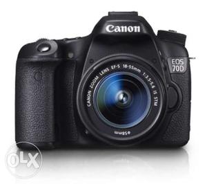 New condition Canon EOS70D DigitalSLR Camera+