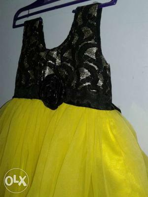 Princess Frock - For 6 Months to 15 Months. With
