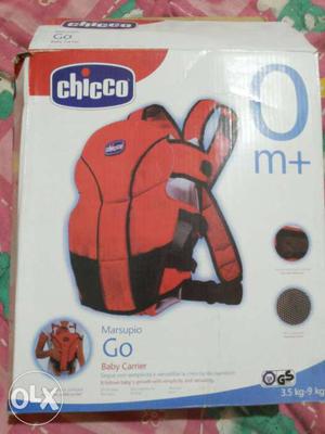 Red And Black Chicco Go Baby Carrier it is brand new not