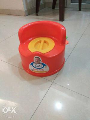 Red And Yellow Littles Potty Trainer