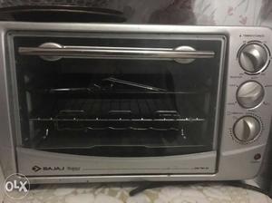 Silver Bajaj Oven Toaster