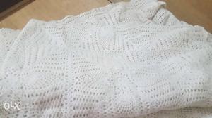 White Knitted Clothing Textile
