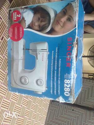 White Singer  Electric Sewing Machine brand new