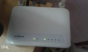 White Wireless Router