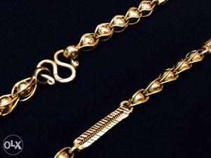 22 carat gold chain for sale wt -64 grams and 440 milligrams