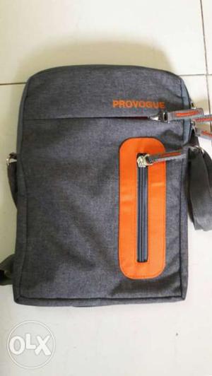 Black And Brown Brand new Progogu Backpack not use till now