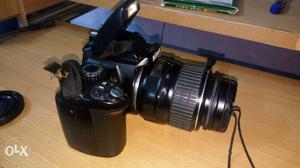 Black Nikon DSLR D40 Camera With Lens