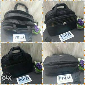 Black Polo Duffel Bag