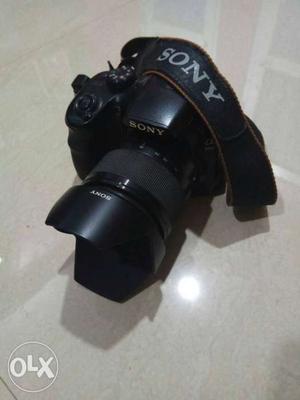 Black Sony Alpha Camera