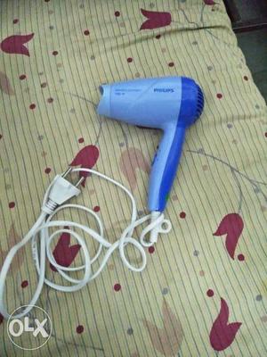 Blue Philips Hair Dryer Only 1 month old