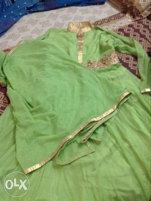 Brand new Anarkali suit. Full net with nice