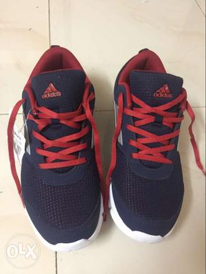 Brand new adidas running sports shows size 8 - 42
