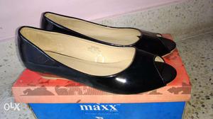 Brand new unused Peep toes - Black size 39