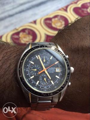 Casio original chronograph watch in good