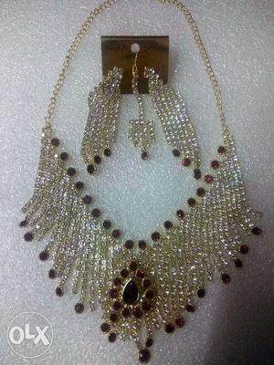 Diamond neckles only rs 650
