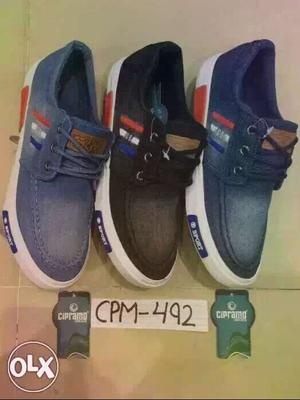 Fix price and 1 pices 349 rs colue 3 branded shoes