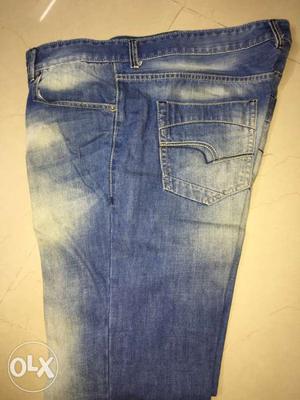 Lee Cooper Original W38" Denim Fade Blue Jeans