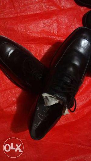 Original genuine leather men's shoes size 8-12