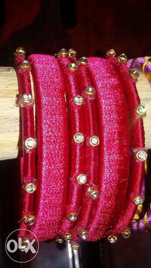 Red And Gold Bangils