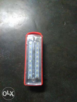 Red LED Chargeable Light