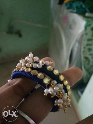 Silk thread bangles. for baby