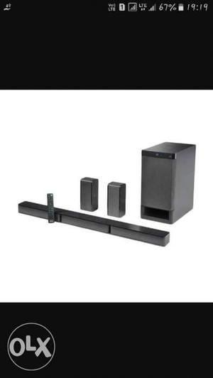 Sony ht rt3 home theatre 4 months old.5.1 audio speaker.