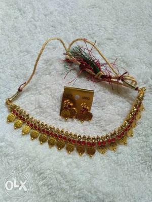 Temple laxmi necklace