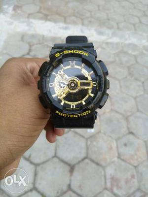 The company name of watch is g_ shock. it is