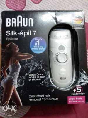 White BrAun Silk Epil 7 Box