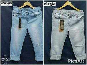 Women's Two Denim Wrangler Pants Free shipping available