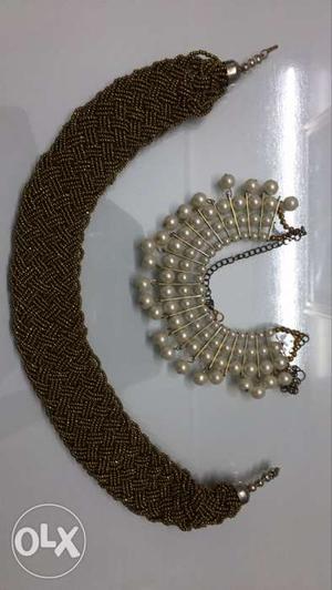 Women's White Pearl Necklace