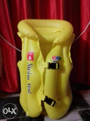 Yellow InflatableSwim Vest