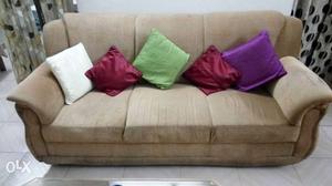 5 Seater Sofa (3 Seater plus 1seater two) in