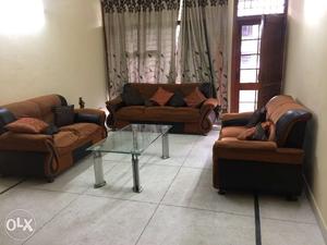 7 seater sofa with centre table