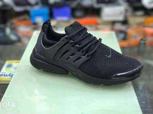 Black Nike Running Shoe