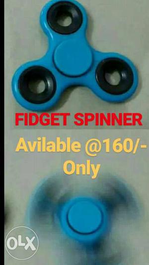 Blue Tri-spinner Fidget Tpy