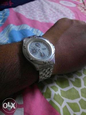 Citizen eco-drive WR100. Stainless Steel