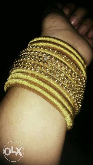 Golden bangles