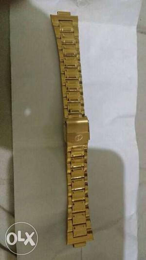 I have  PCs wrist watch golden belt of 22k